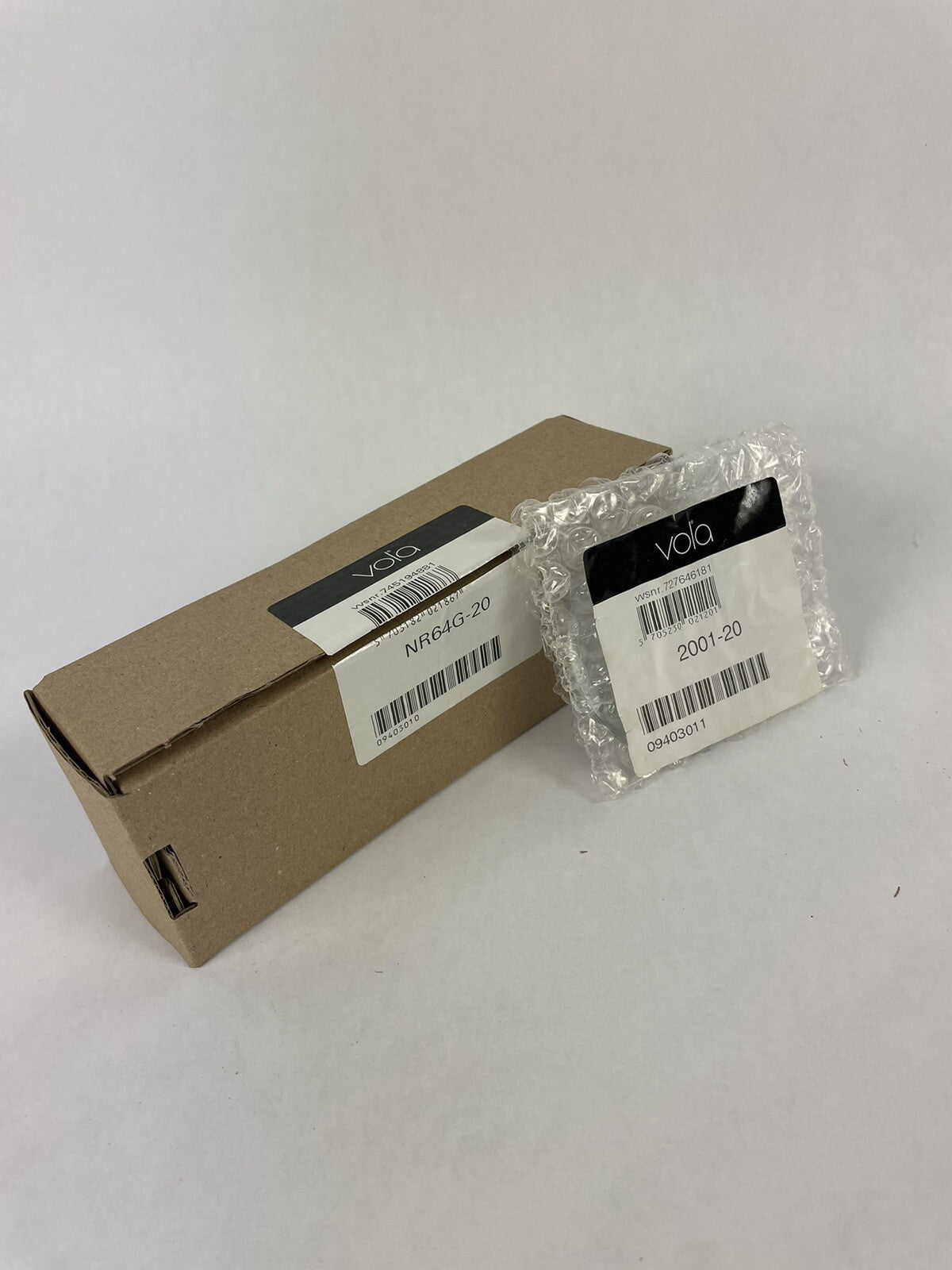 Vola NR64G-20 Brushed Chrome operating Diverter Handle for 5400/5600