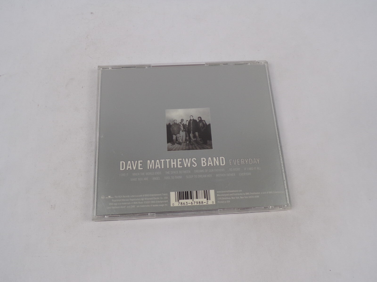 Dave Matthews Band Everyday I Did It When The World Ends The Space Between CD#71