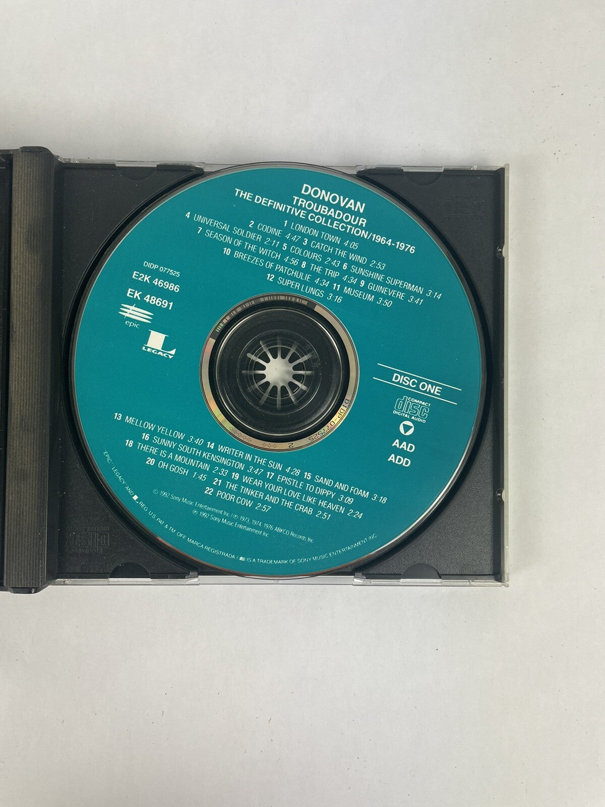 DONOVAN - Troubadour - The Definitive Collection 1964-1976 2 CD Set. #8