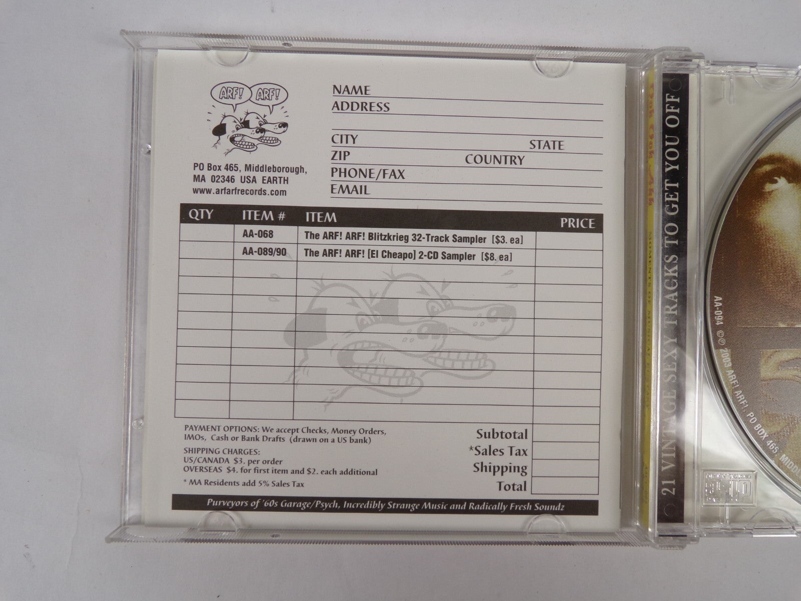 Ooh Ooh Ahh Moments Of Musical Ecstasy CD #12