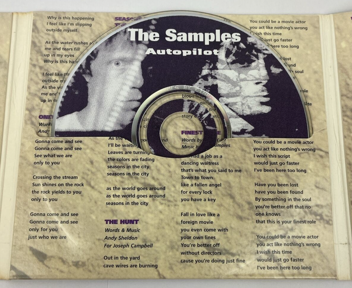 " THE SAMPLES " Digital Audio CD - Autopilot - What are Records? 1994 S