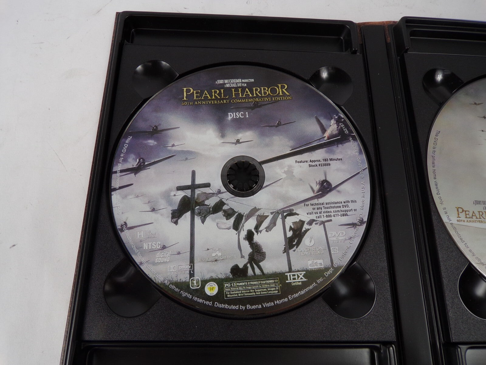 Pearl Harbor 60th Anniversary Commemorative Edition Two-Disc Set Ben DVD Movies