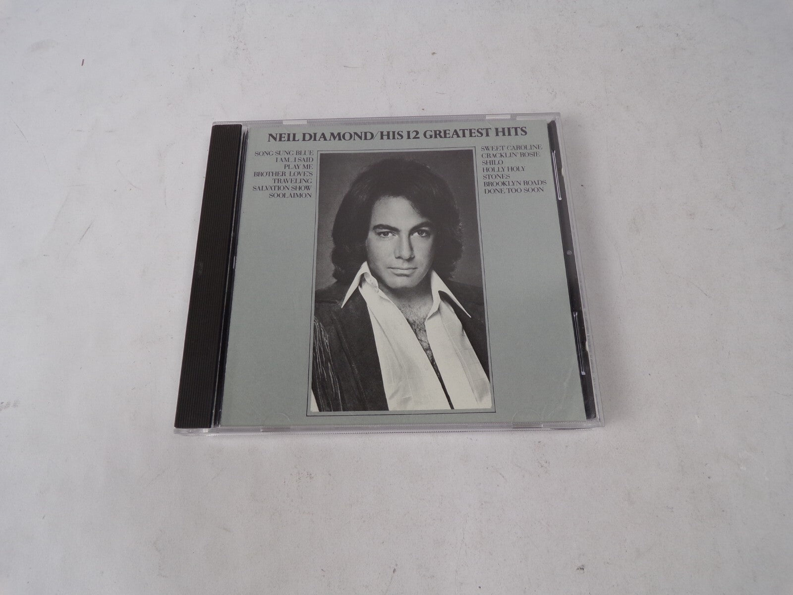 Neil Diamond His 12 Greatest Hits Song Sung Blue Iam I Said Play Me BrotherCD#62