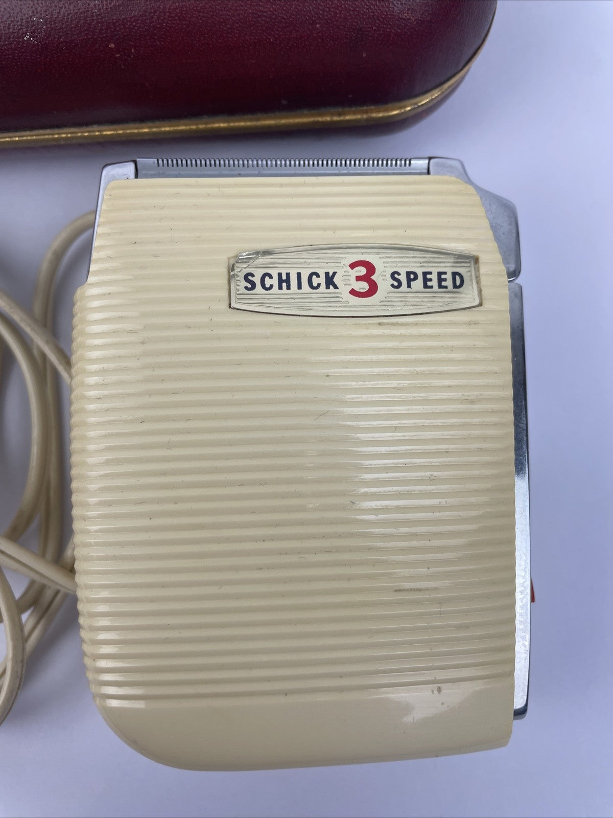 Vintage Schick 3-Speed Electric Shaving Razor 1960's in Original Box & Working