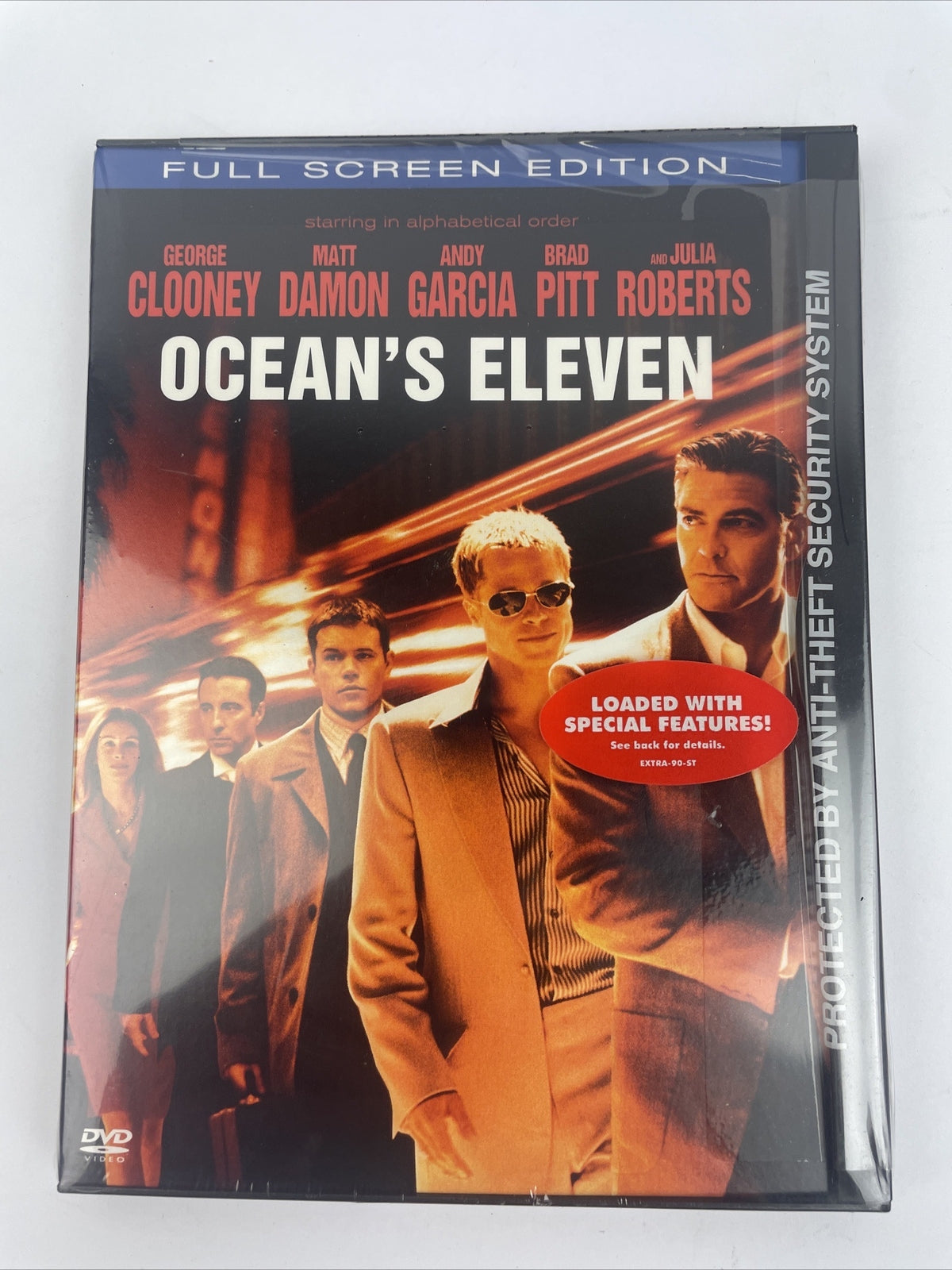 Ocean's Eleven (DVD) George Clooney Matt Damon Brad Pitt - Brand New SEALED