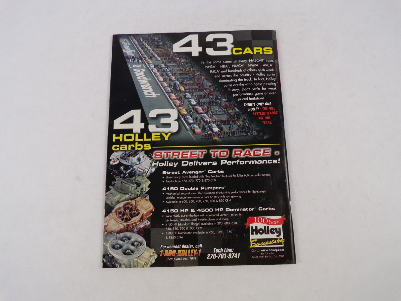 October 2003 Hot Rod Magazine Power Tour 2003 Long Haulers In Road Trip Action