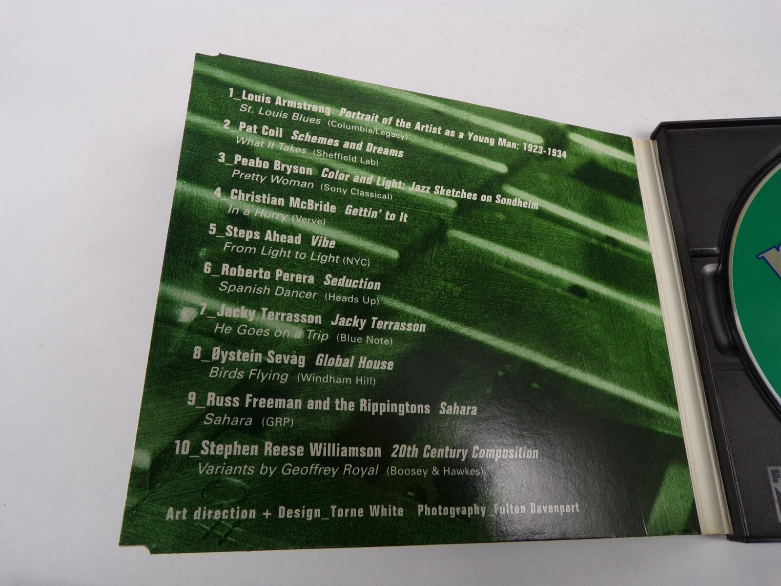 March 1995 Louis Armstrong Pat Coil Peabo Bryson Jacky Terrasson CD#31