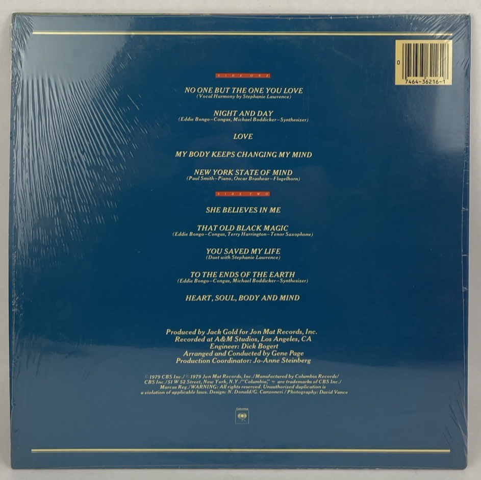 Johnny Mathis, " Mathis Magic " 12" LP Vinyl Record 1979 Columbia Records VGC