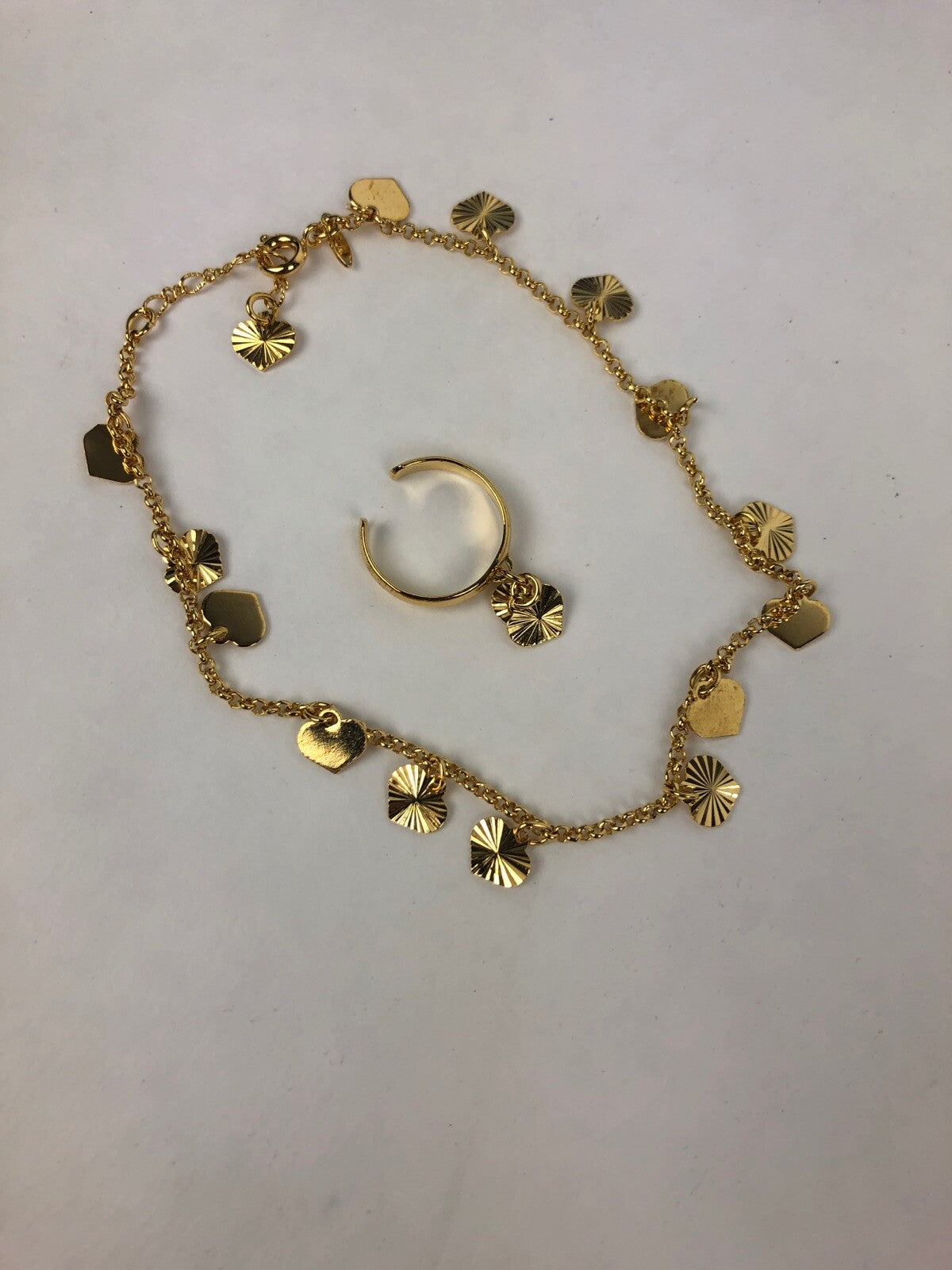 AVON 7pc Jewelry Earrings Bracelet Necklace Solitaire CZ Studs Freshwater Pearls