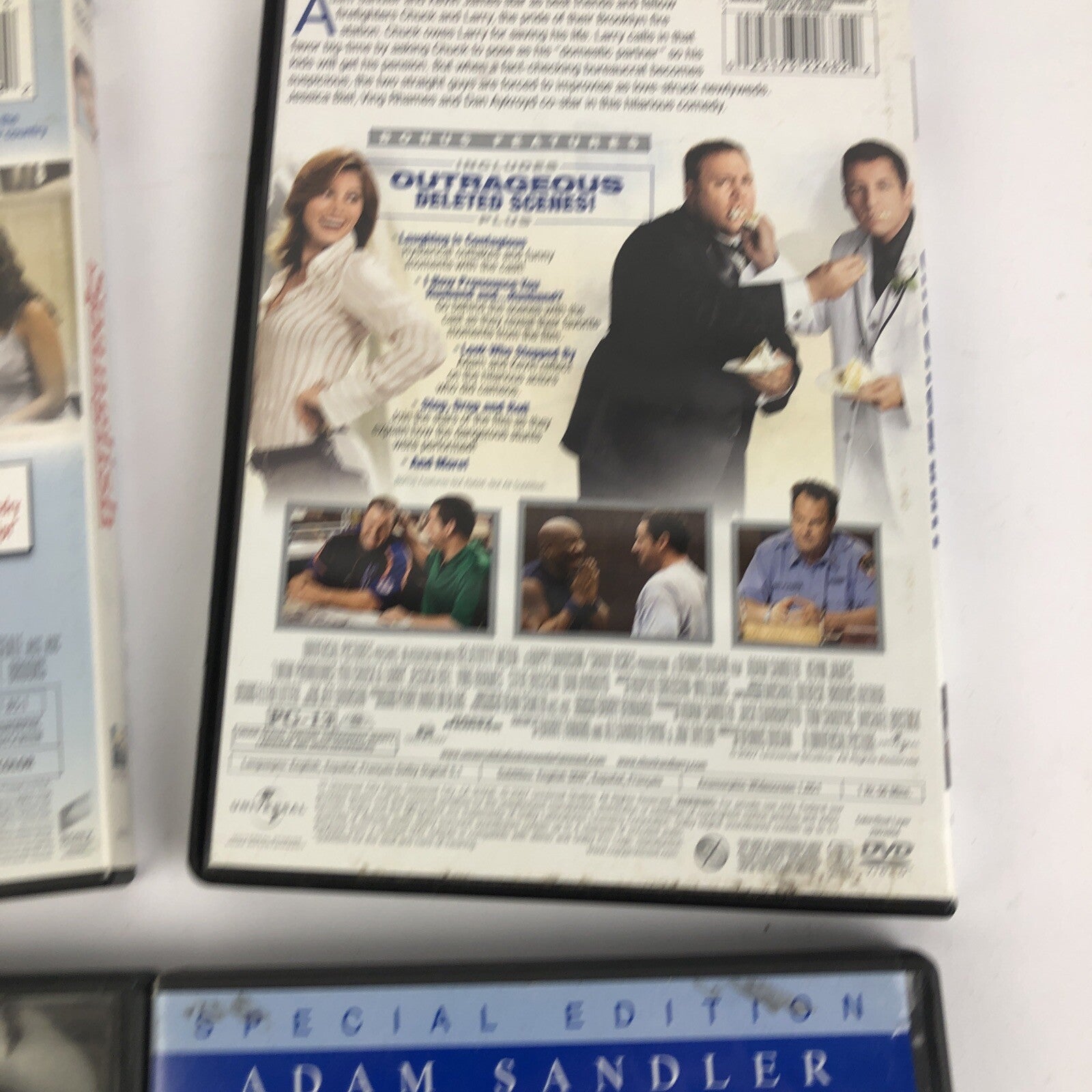 ADAM SANDLER 4 x DVD LOT Best Of SNL: Spanglish , Chuck & Larry , Click - VGC