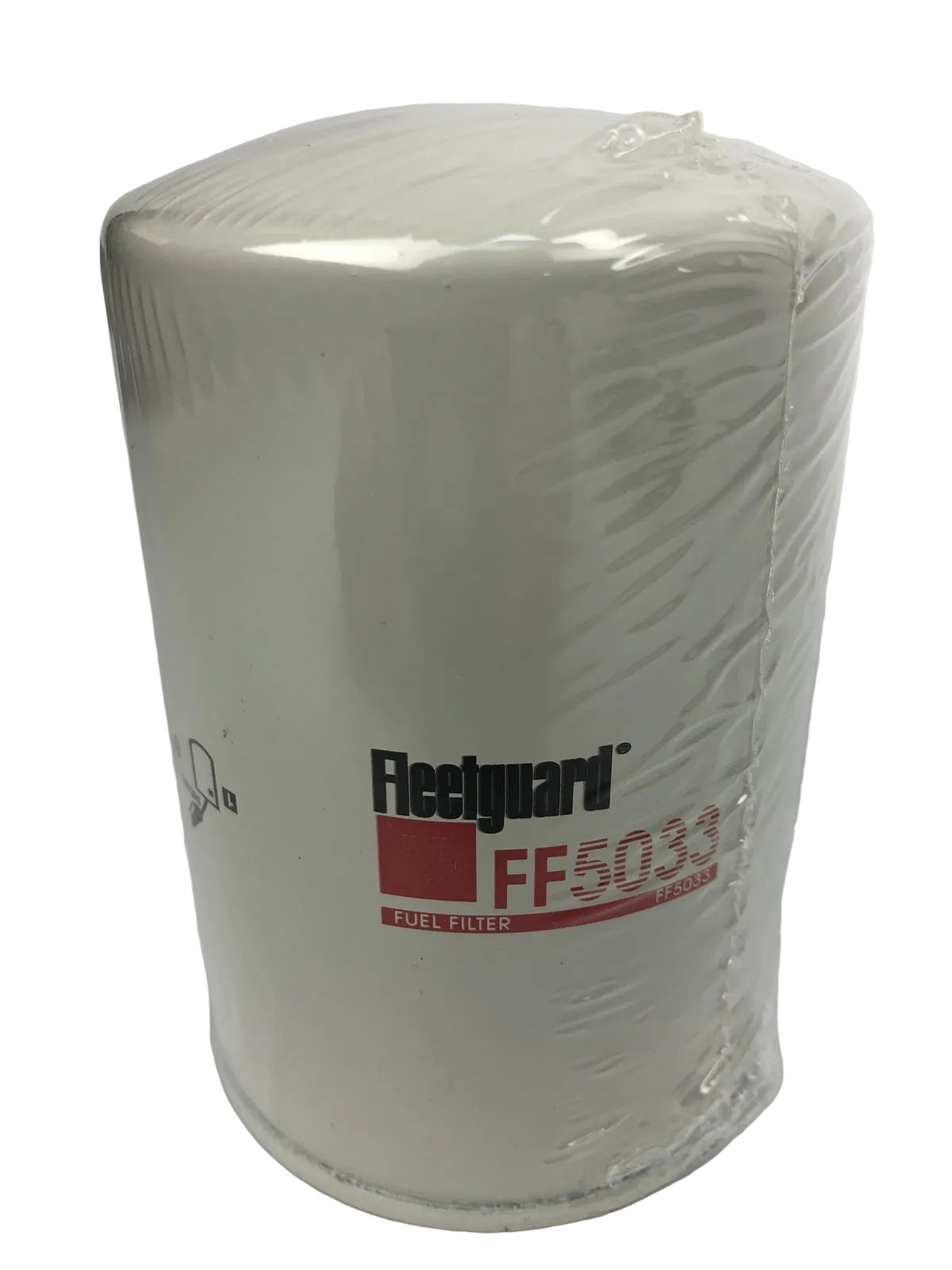Fleetguard FF5033 fuel filter OEM replacement made in USA high-efficiency fuel system filter for diesel and heavy-duty engine applications.