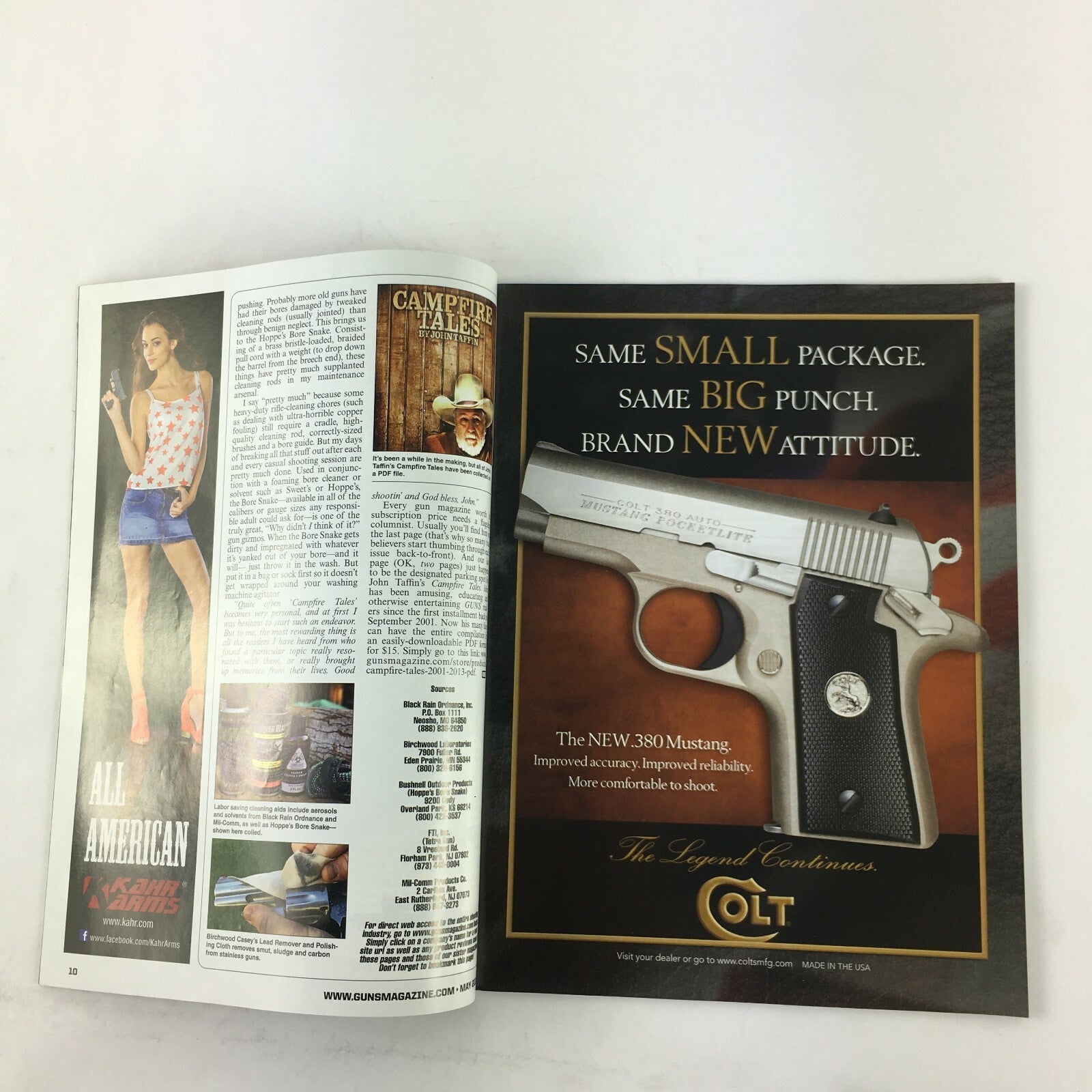 May 2014 Guns Magazine Ruger SR-762 .308 Win .17 WSM Double Tap .45 ACP or 9mm