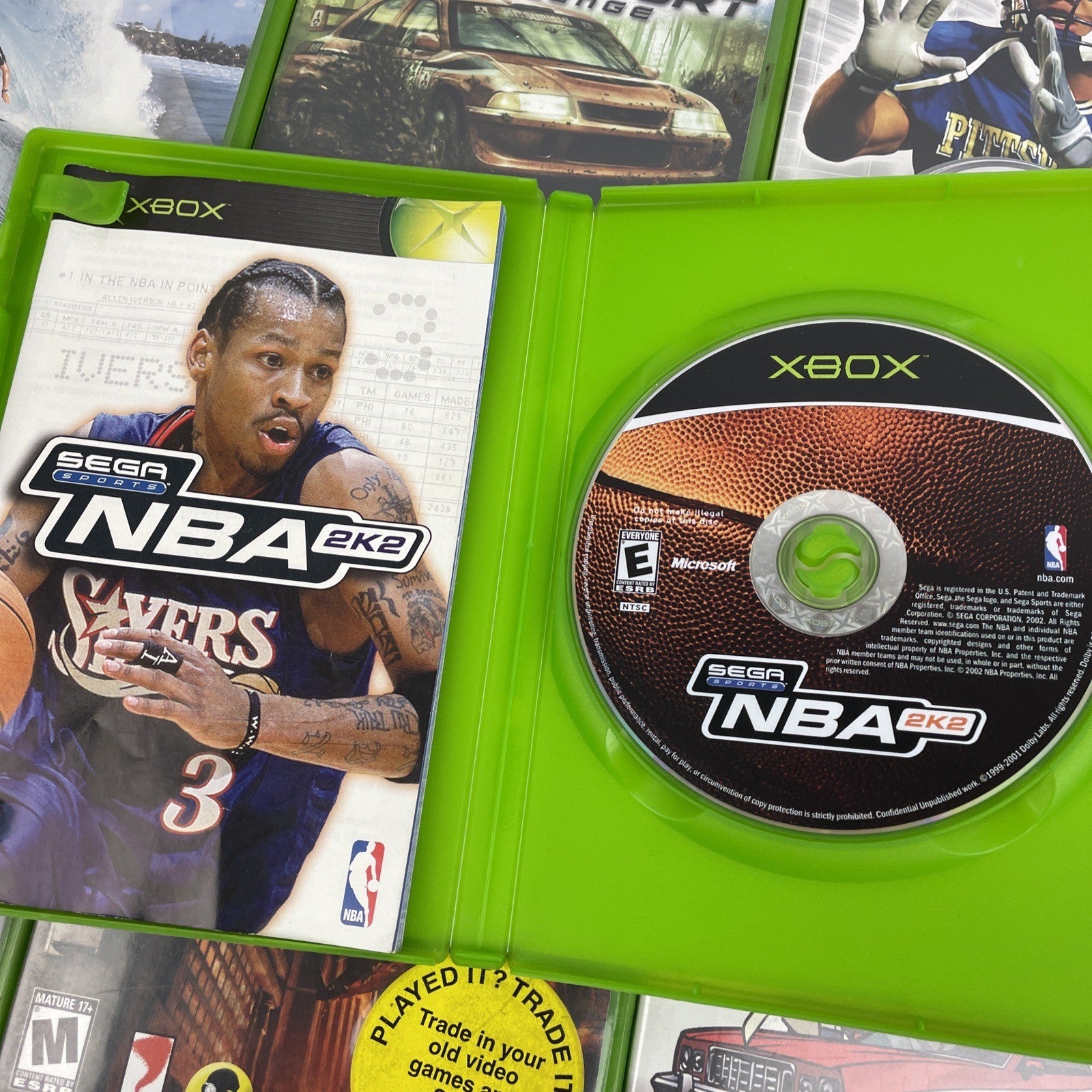 X Box One Games Lot (8) NBA NCAA Football FABLE GTA III Transworld Surf Starsky