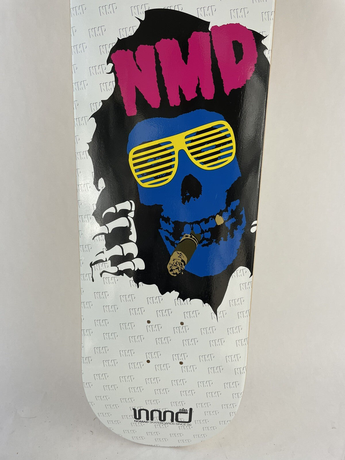 Nomad skateboards - Misfits Skull deck - Hard rock maple 8.125" with grip