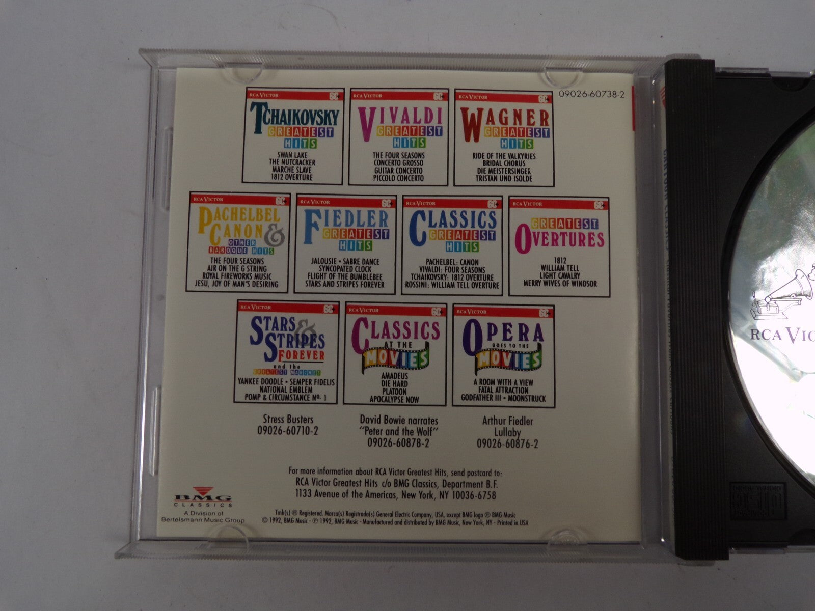 RCA Victor Cartoon Classics The Sleeping Beauty Watz Ride Of The Valkyries CD#37