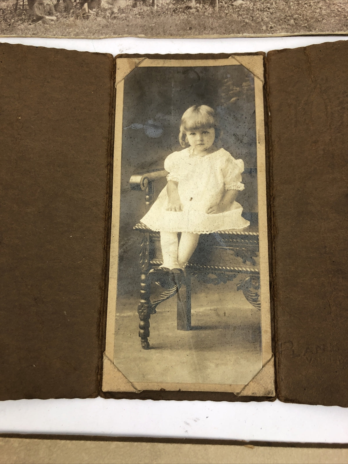 11 x Antique Tintype Photo Family Baby Studio Portrait Victorian Black and White