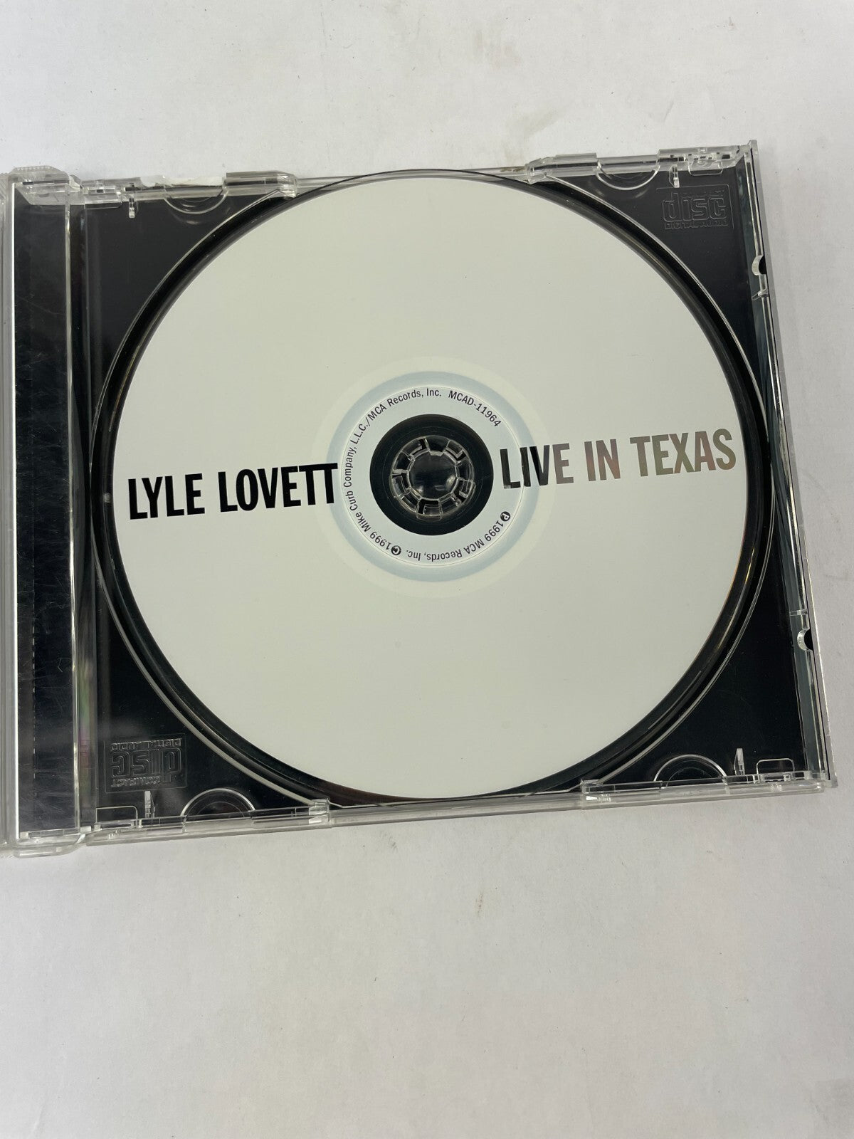Lyle Lovett Live In Texas Penguins I've Been To Memphis That's Right NobodyCD#73