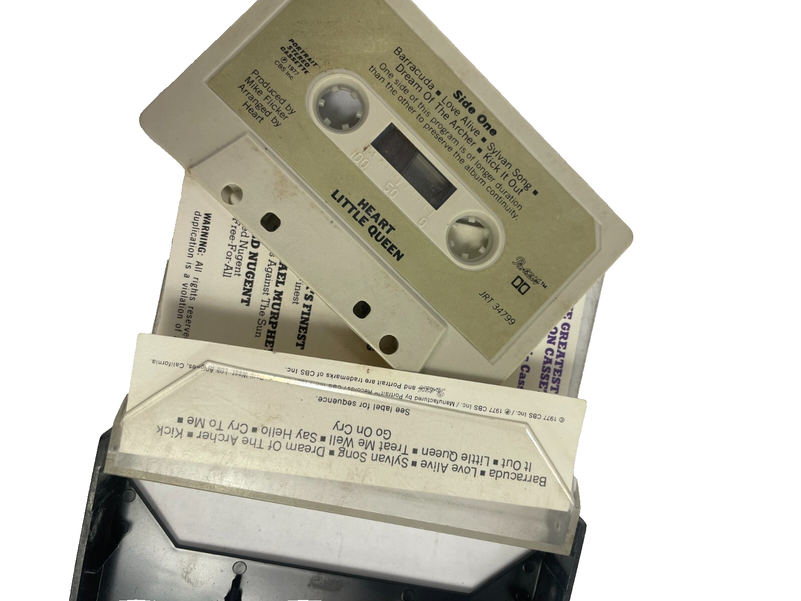 Heart Little Queen Portrait Stereo Cassette Barracuda Love Alive #Cassette