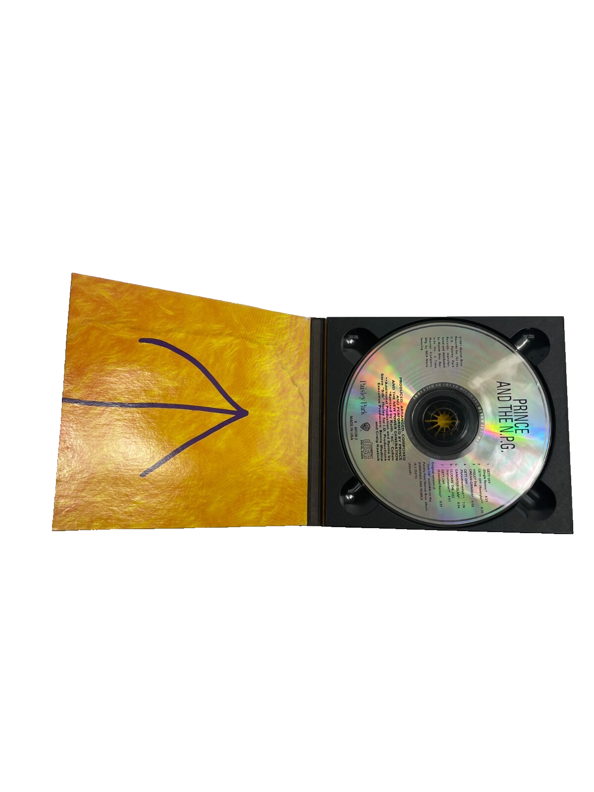 Nothing Can Stop Prince and The New Power Generation Gett Off Prince CD#6