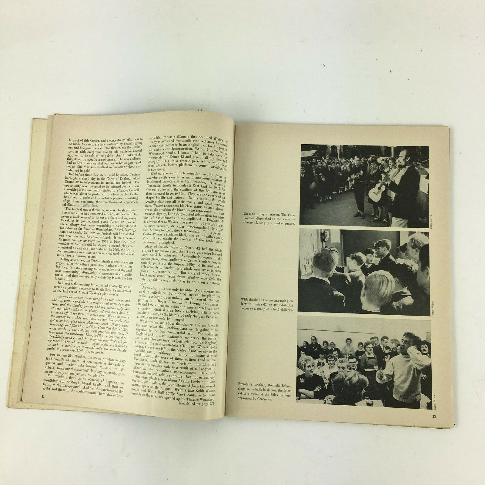 May 1962 Theatre Arts Magazine The British Scene Complete Play Billy Liar