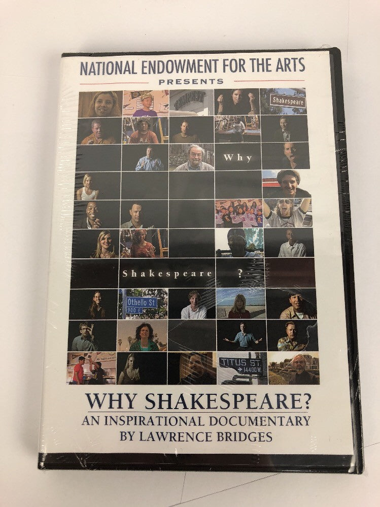 (DVD, 2004)NEW Why Shakespeare? National Endowment for the Arts Documentary