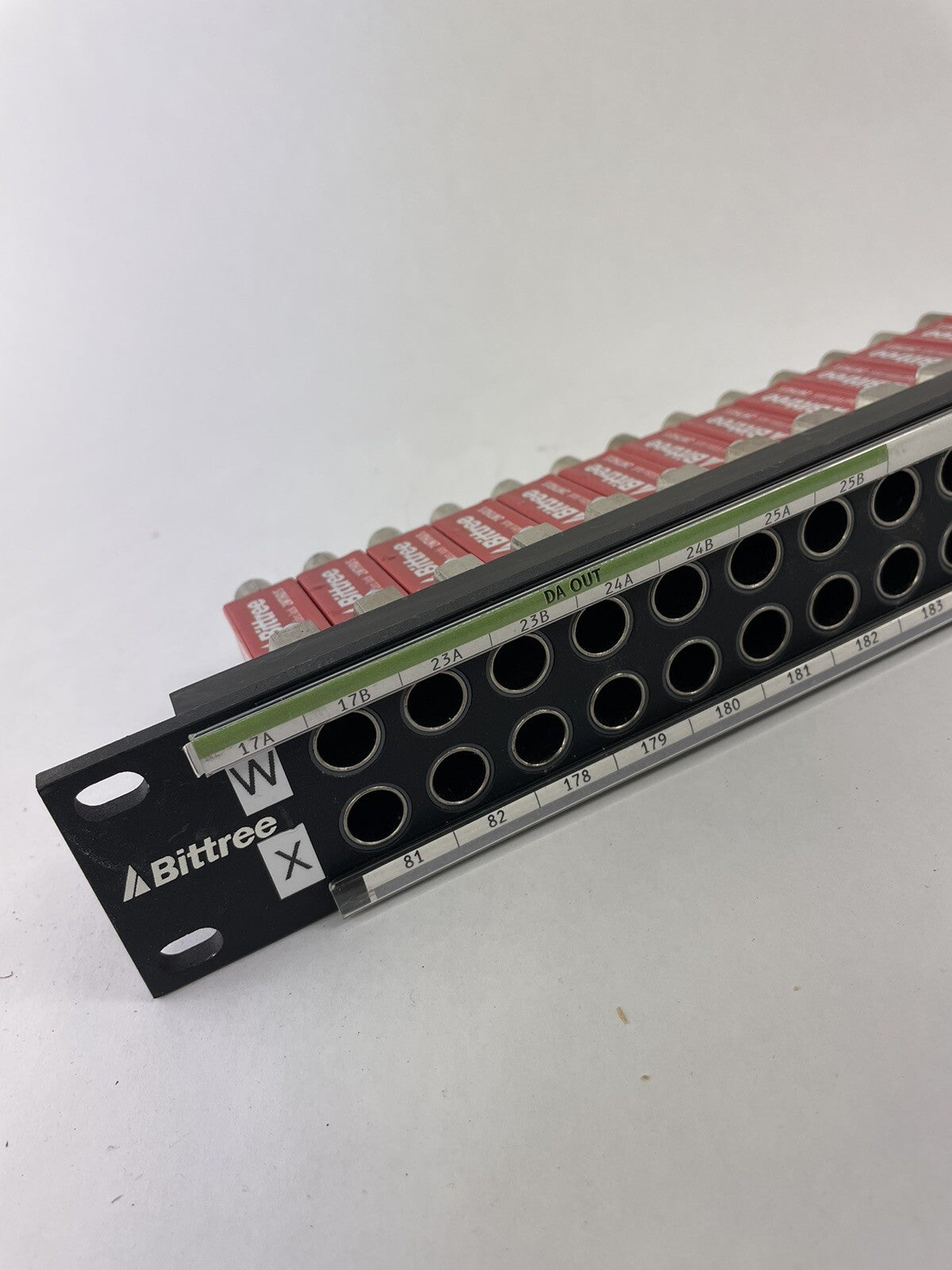 Bittree B48S 2WTHD/S 2x24 1RU Video Patchbay WECO