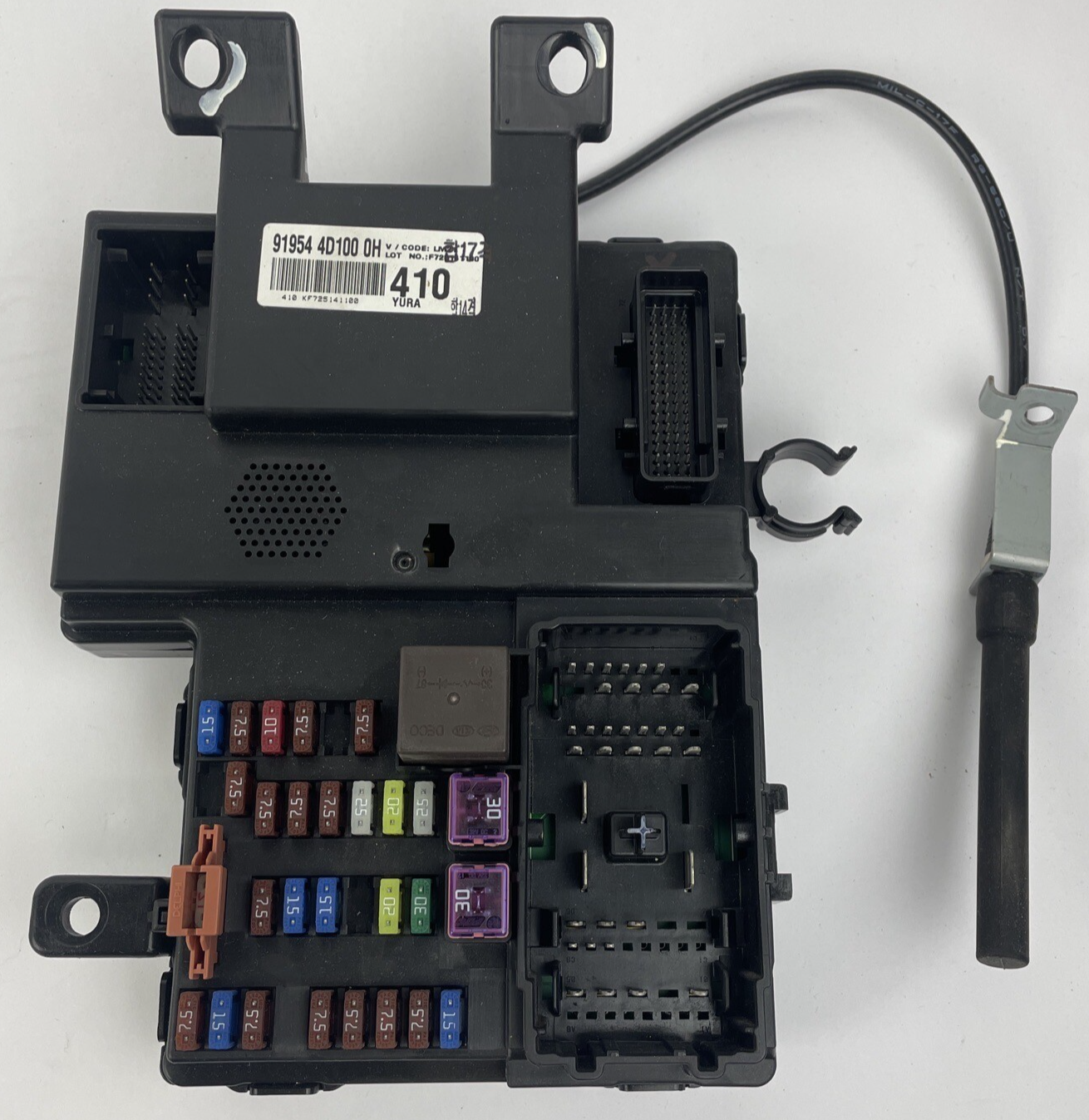 2007 08 Kia Motors Sedona Entourage Fuse Box Panel Block Module 91954 4D100 OH