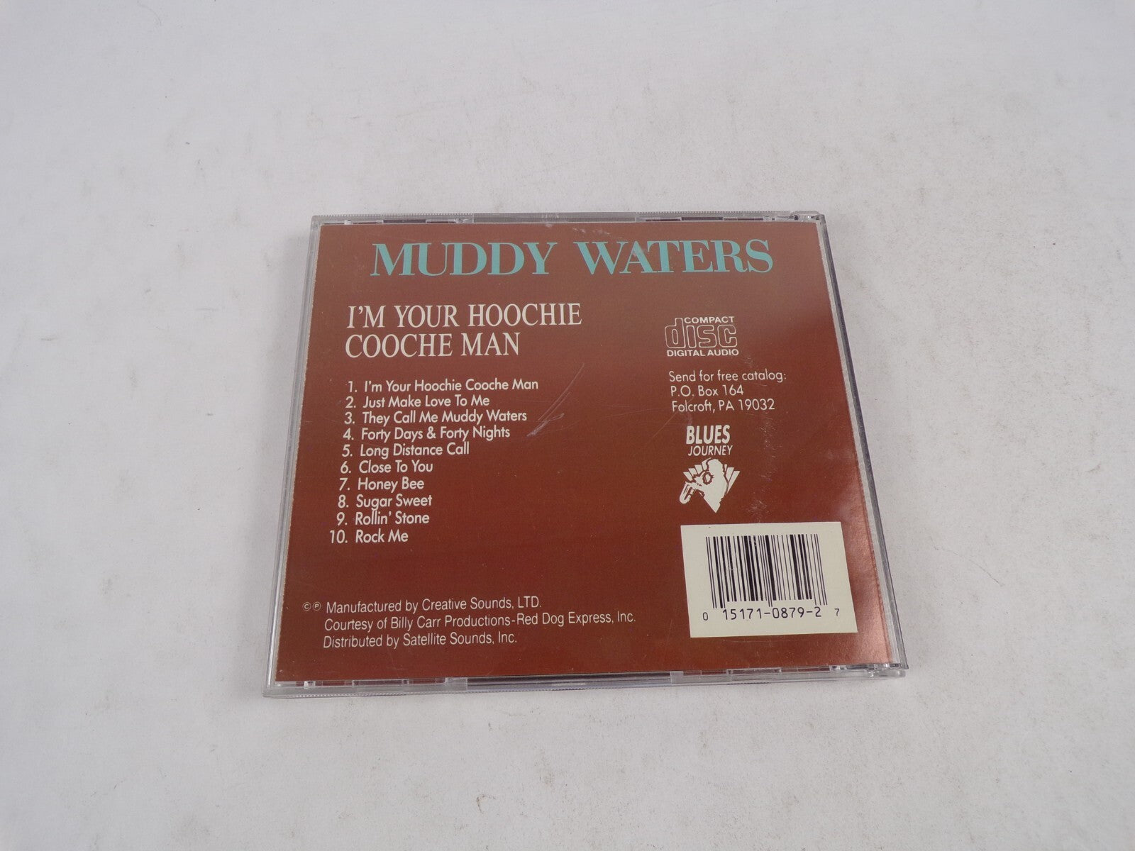 Muddy Waters I'm Your Hoochie Cooche Man Featuring Close To You Rollin' CD#22