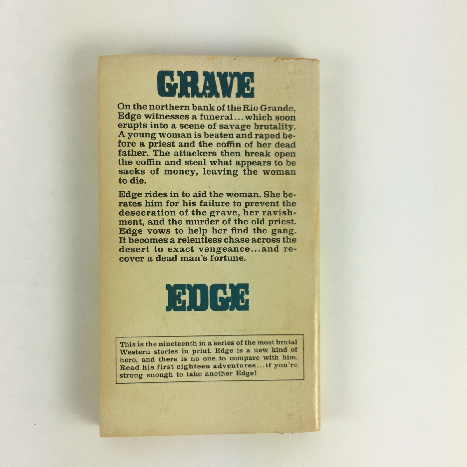 Smash Bestsellers Edge Ashes and Dust by George G.Gilman