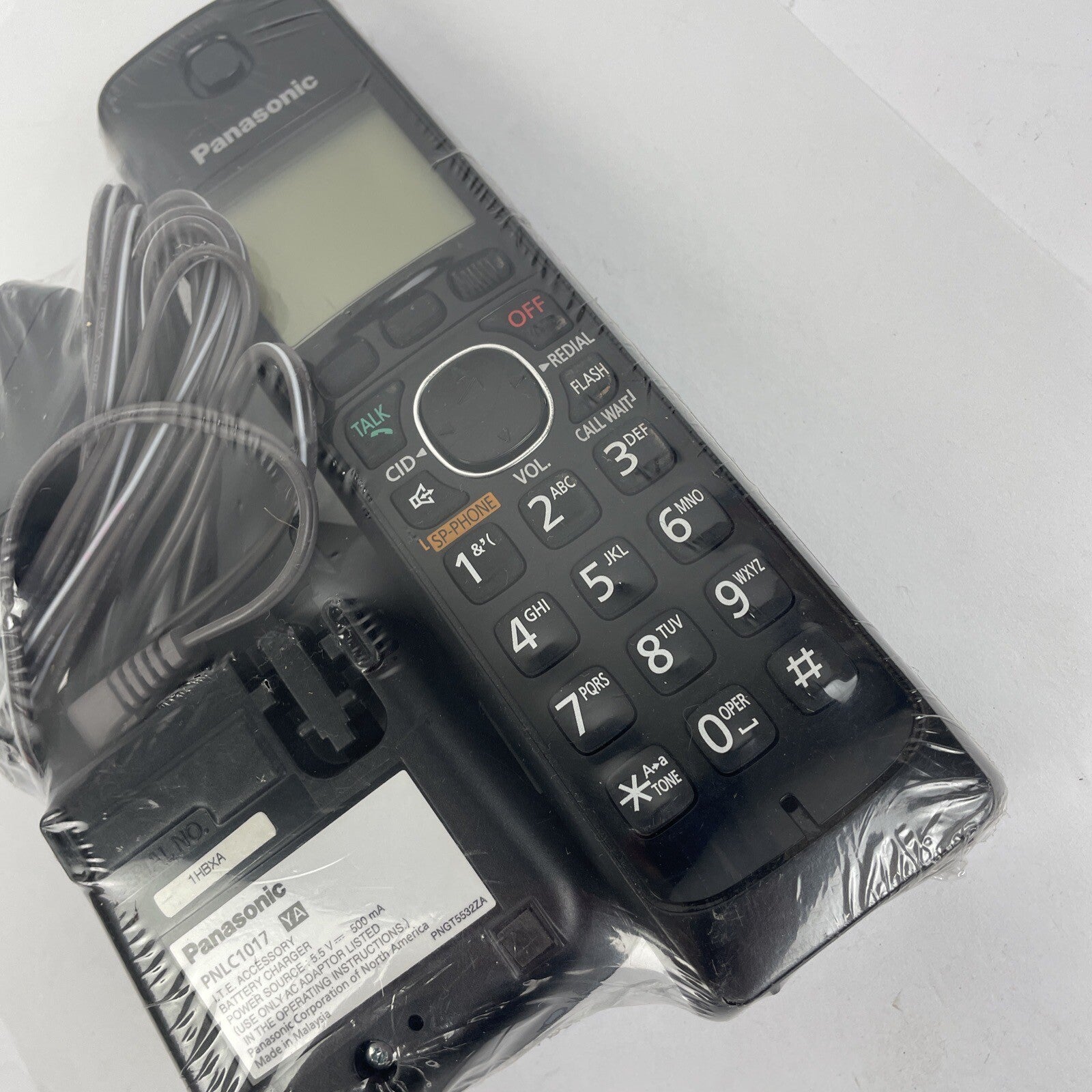 Panasonic KX-TGA660 Cordless Phone Handset Replacement w/ Base & AC Adapter