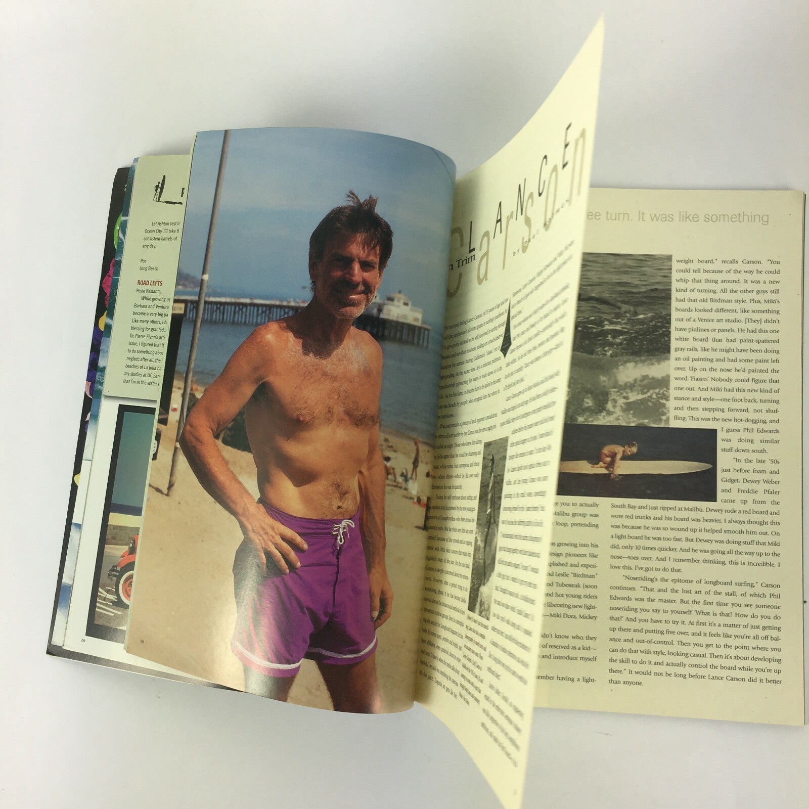 February 1999 Longboard Magazine Baja with New World Champ Joel Tudor