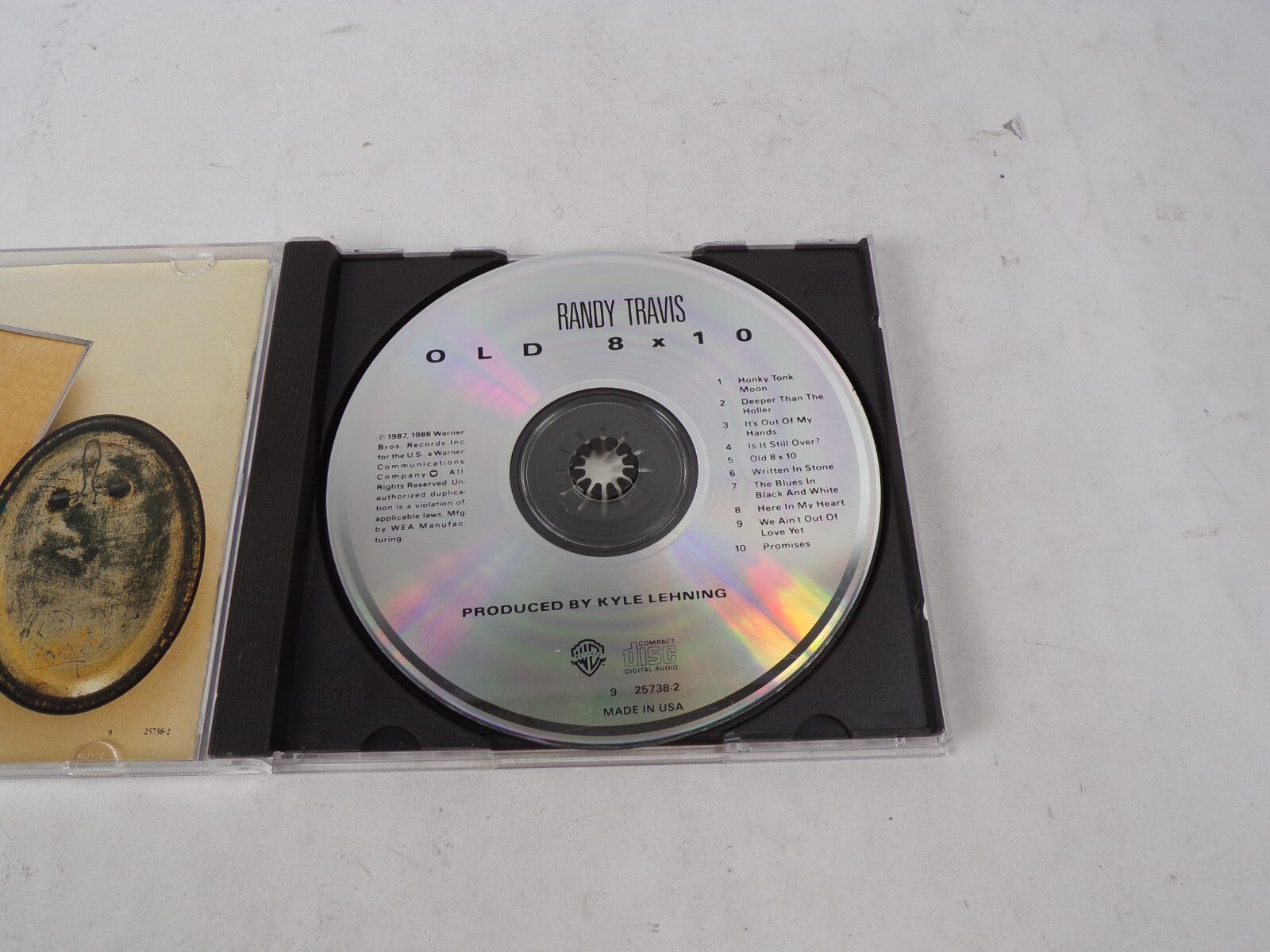Randy Travis Honky Tonky Moon Deeper Than The Holler It's Out Of My Hands CD#62