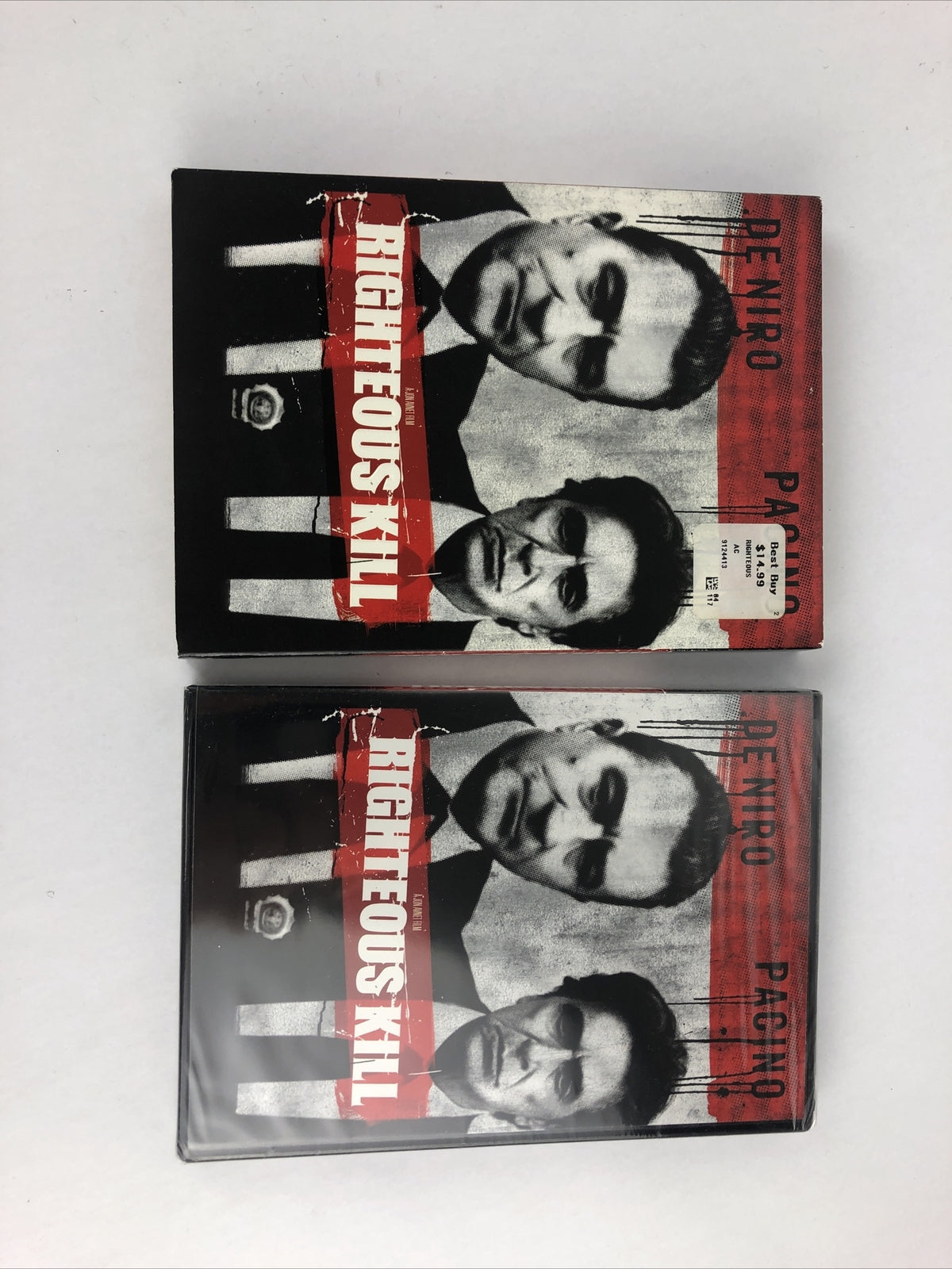 Righteous Kill (DVD, 2009) Robert De Niro Al Pacino Include Slipcover