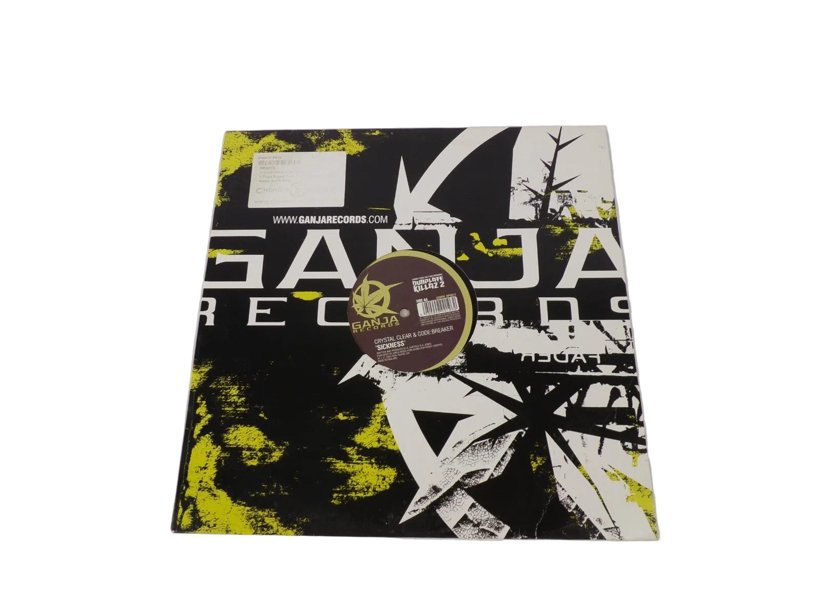 Dubplate Killaz 2 Crystal Clear & Code:Breaker 2 Tone Sound Vinyl Record