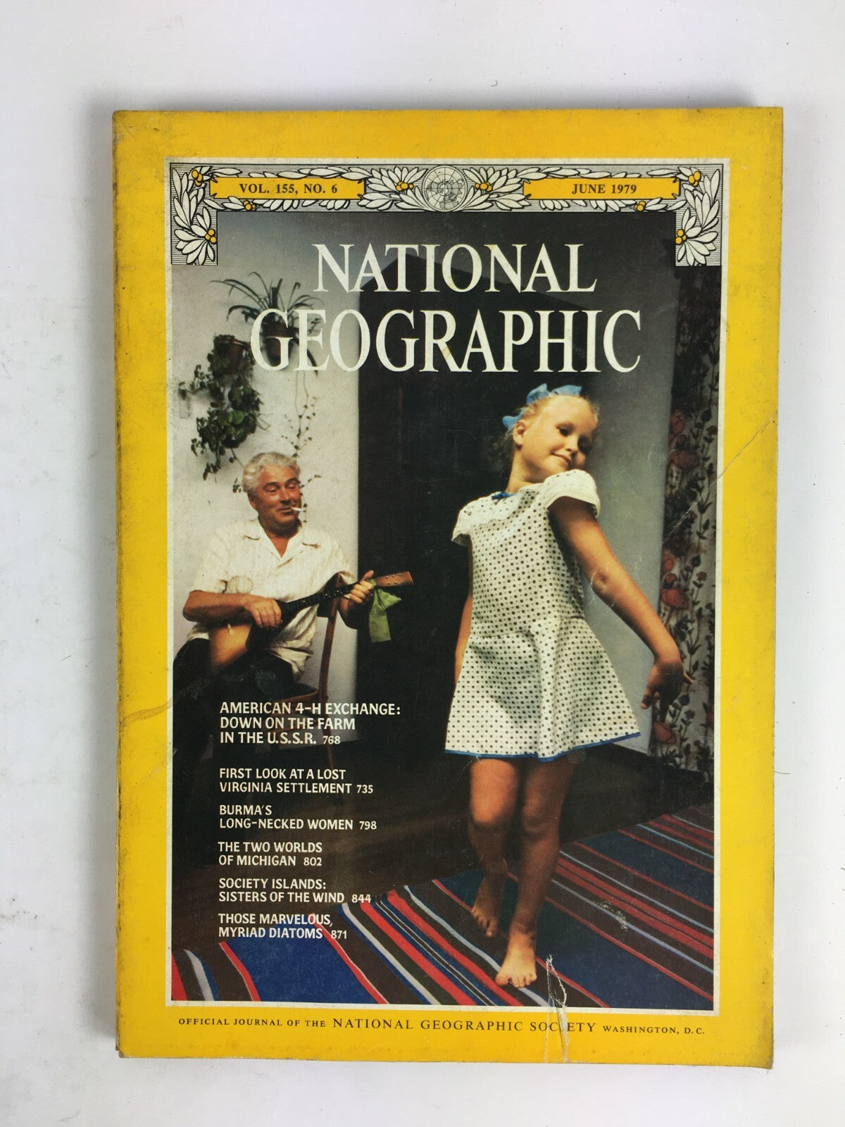 June 1979 National Geographic Magazine American 4-H Exchange Society Islands