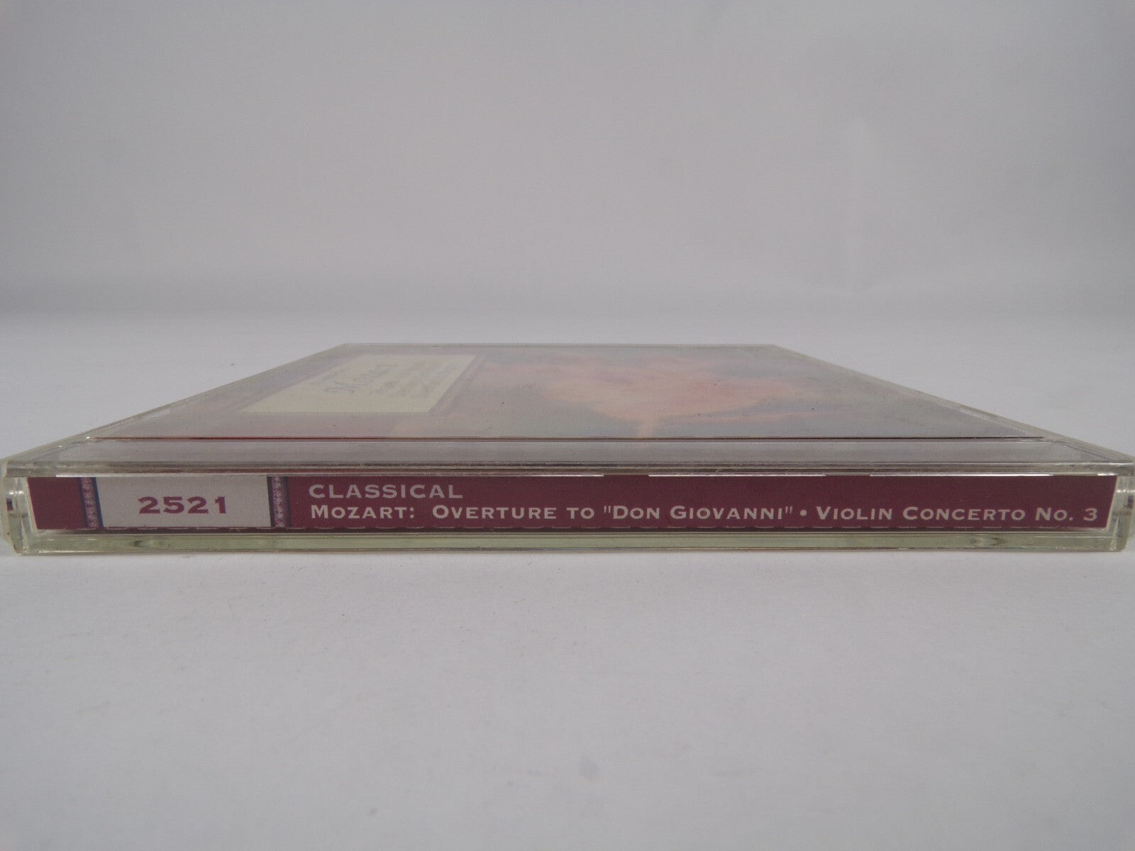 Classical Mozart Overture To Don Giovanni Violin Concerto No 3 CD#22