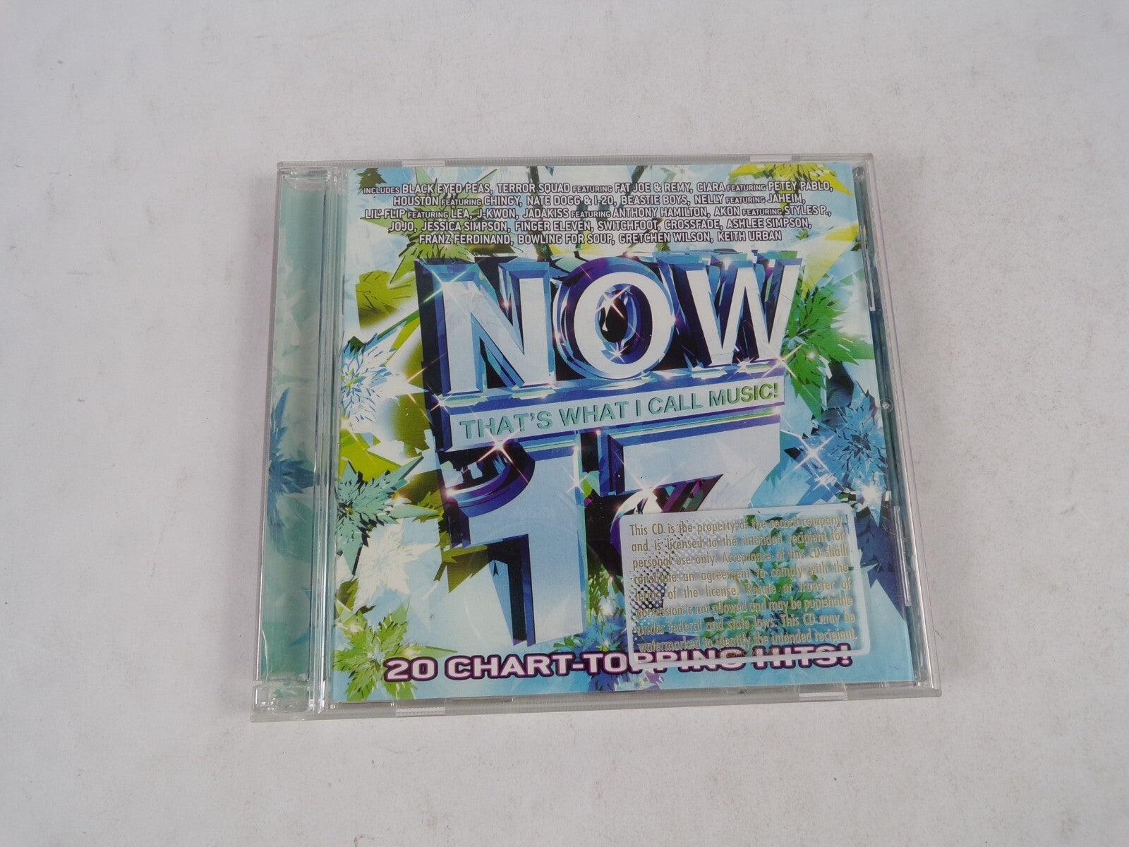 Now That's What I Call Music! Black Eyed Peas Terror Squad Ciara Houston CD#19