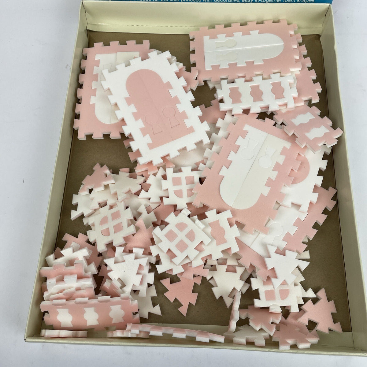 Vintage Romper Room Soft Shapes * Princess Palace Design and Building Set RARE