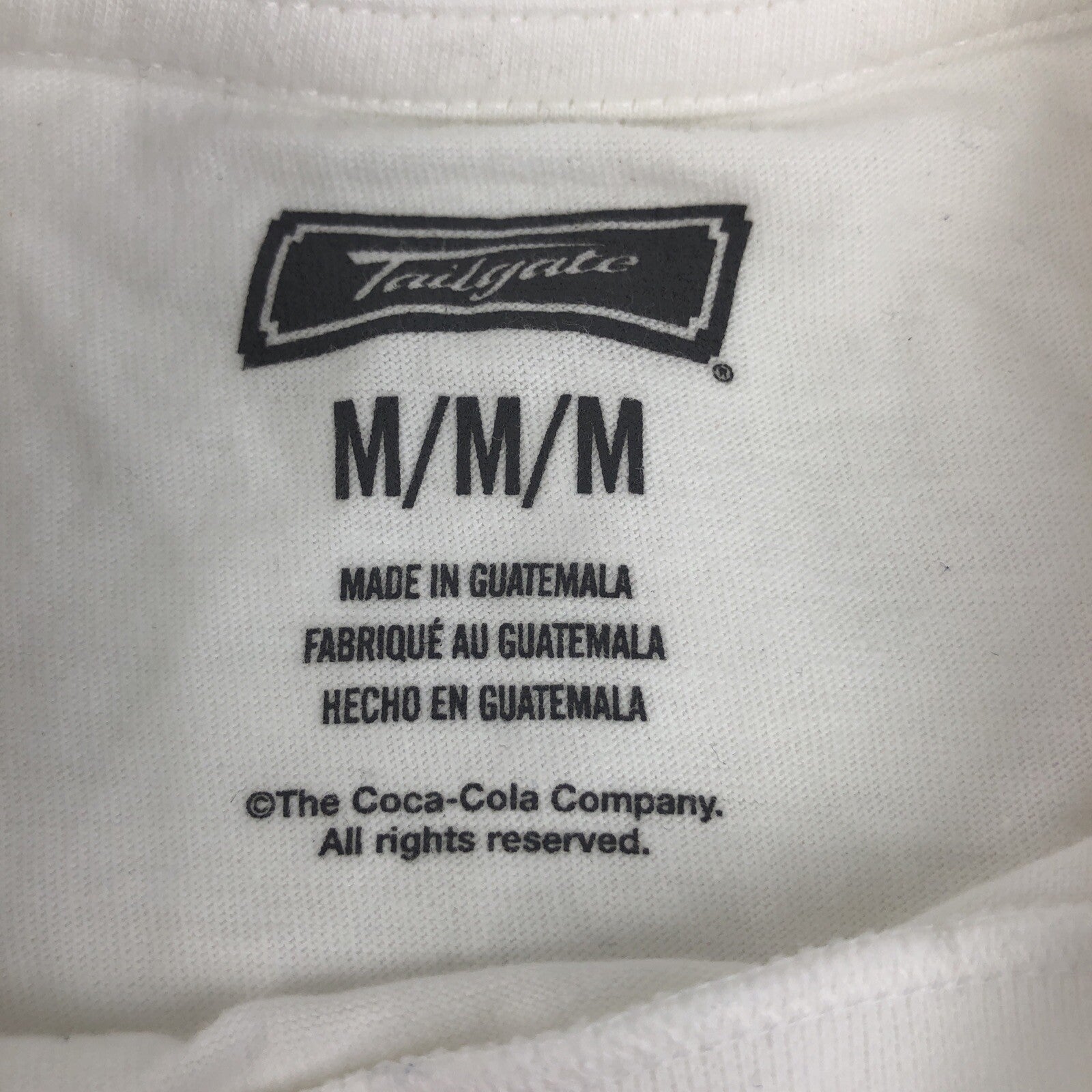 RARE Coca Cola Tokyo Long Sleeve T Shirt White Size Medium Men's NWOT