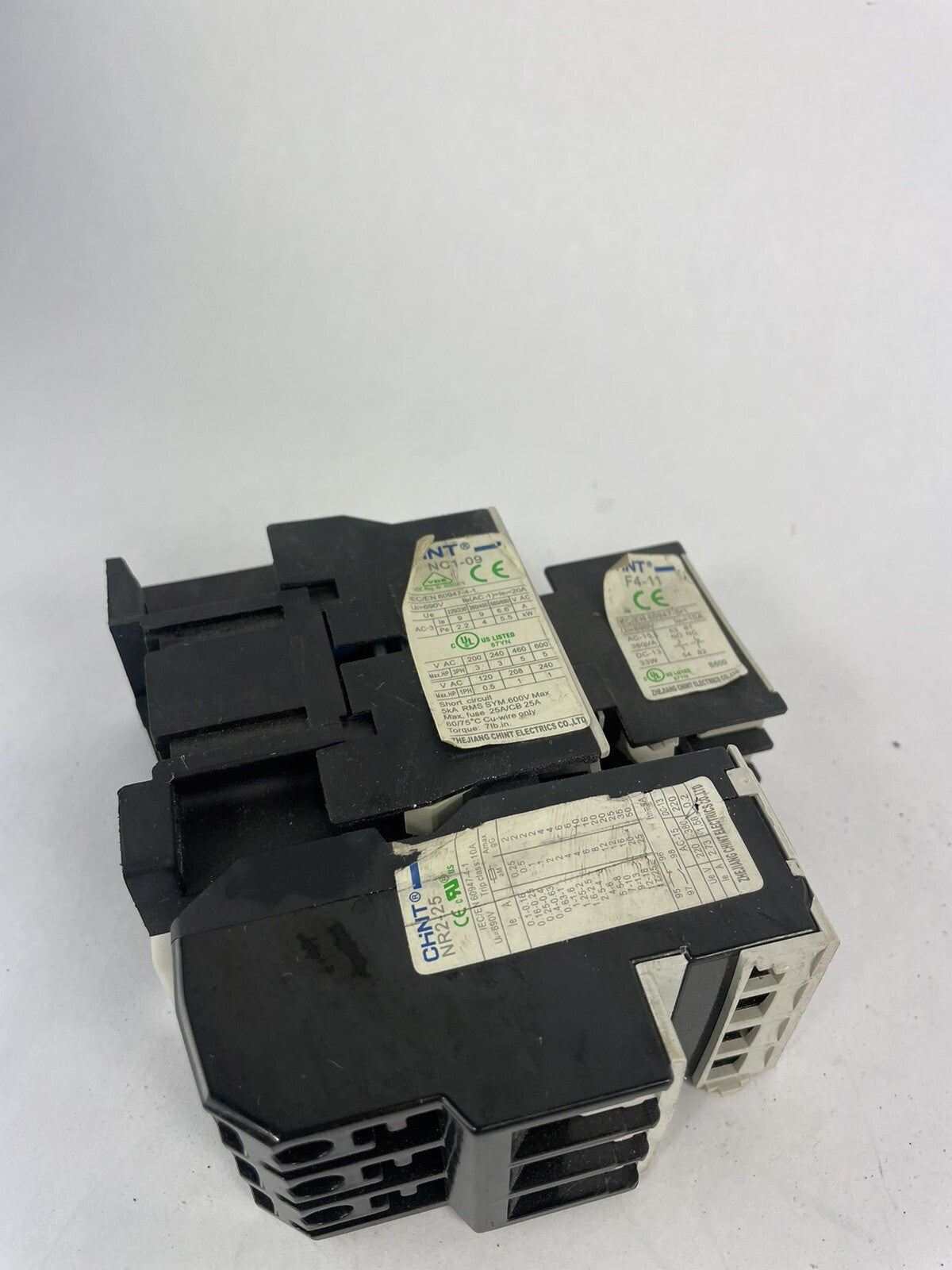 CHINT NC1-09 CONTACTOR NC1-0910 + F4-11 + NR2-25