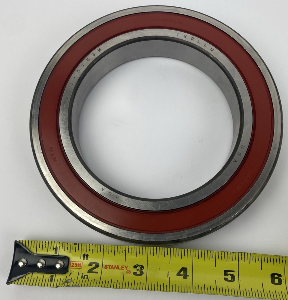 NTN 6020LU, Single Row Radial Ball Bearing - Single Sealed JAPAN Crown Forklift