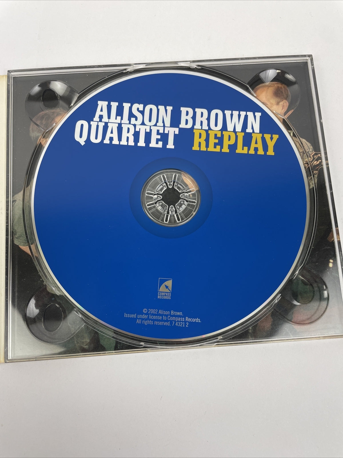 Lot of 2 x Alison Brown Quartet Audio CD - REPLAY 2002 - Out of the Blue 1998 BC