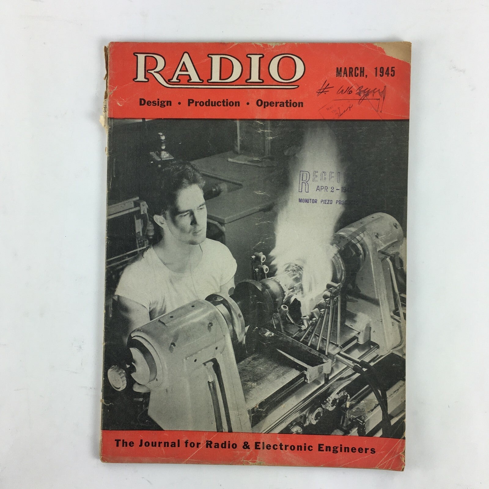 March 1945 Radio Magazine The Journal for Radio and Electronic Engineers