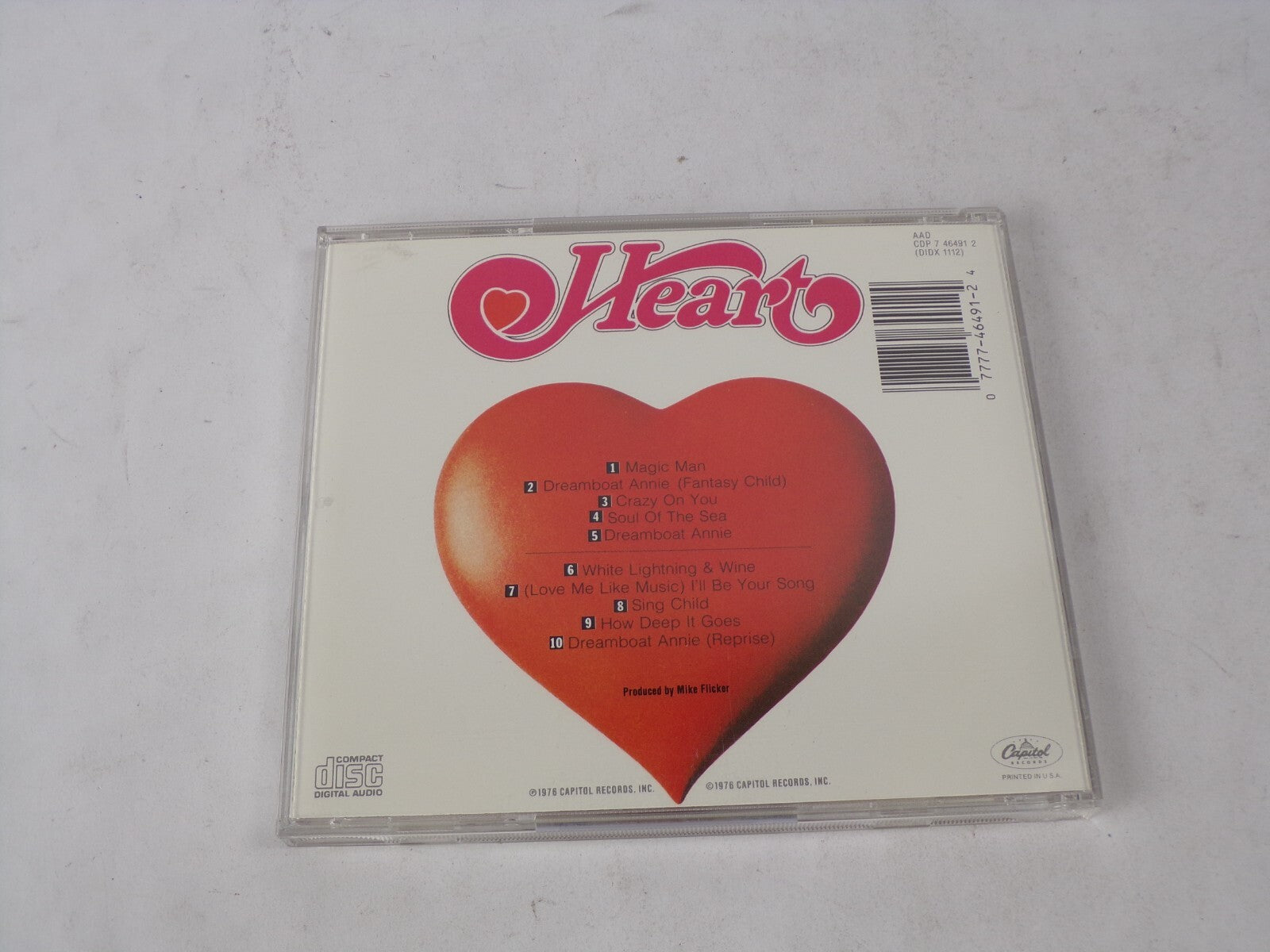 Heart Dreamboat Annie Magic Man Dreamboat Annie Crazy On You Soul Of The CD#62