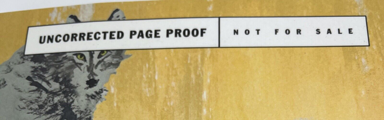 Tenacious Beasts Wildlife Recoveries Christopher Preston Uncorrected Page Proof