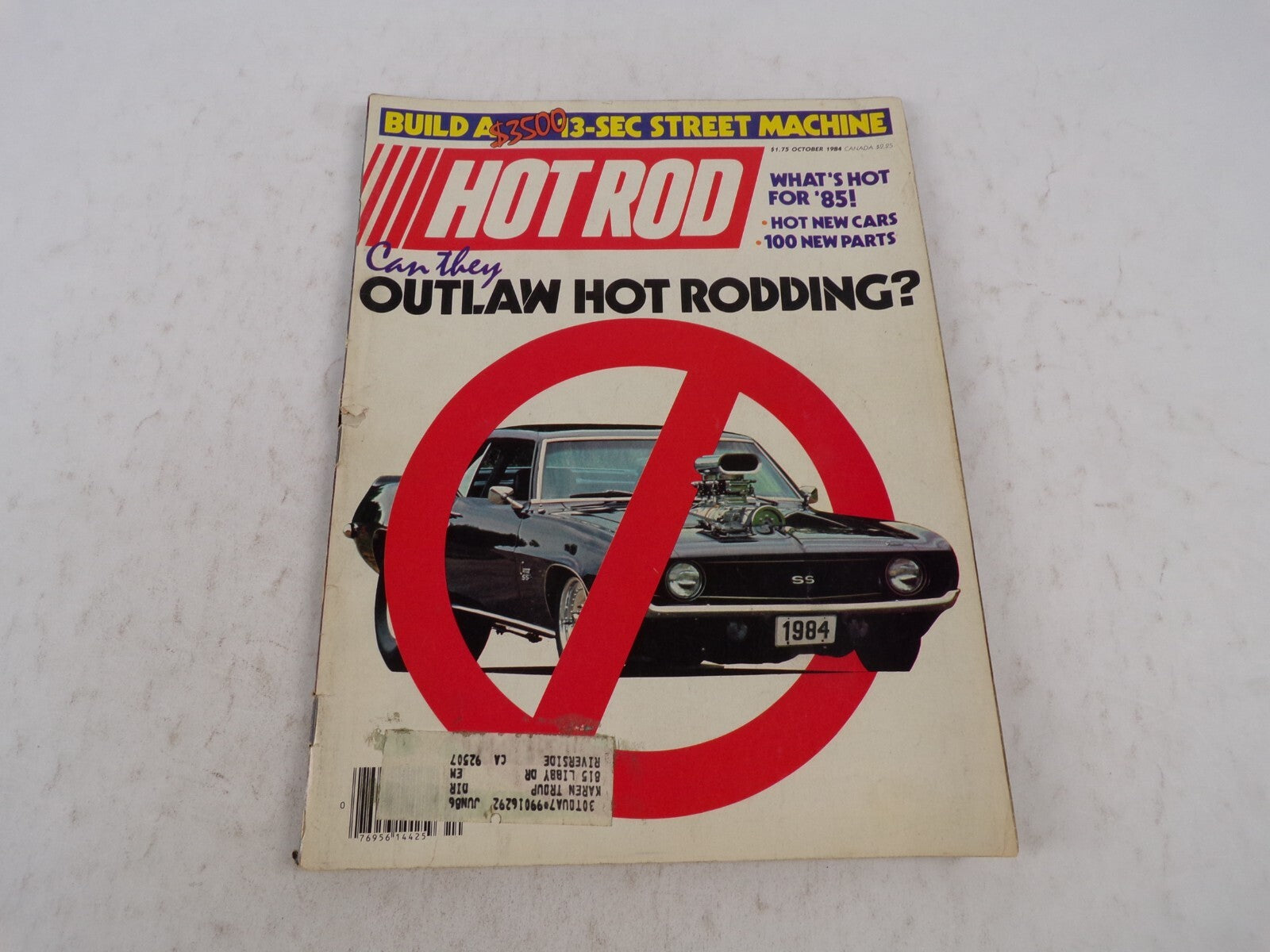 June 1986 Hot Rodding Magazine Outlaw Hot Rodding? Build A 13-Sec Street Machin