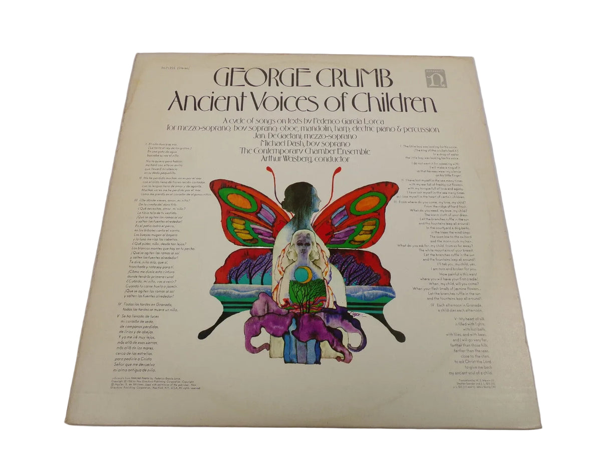 George Crumb Ancient Voices Of Children EI Nino Busca Su Voz Dances Of The Ancie