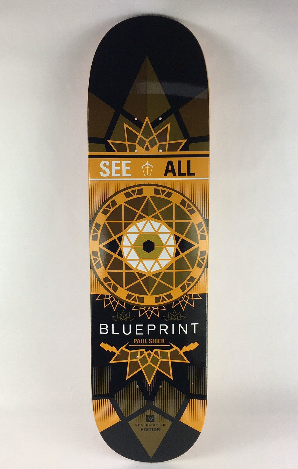 BLUEPRINT skateboards deck 8.25” RARE quality Paul Shier Shapeshifter Rare