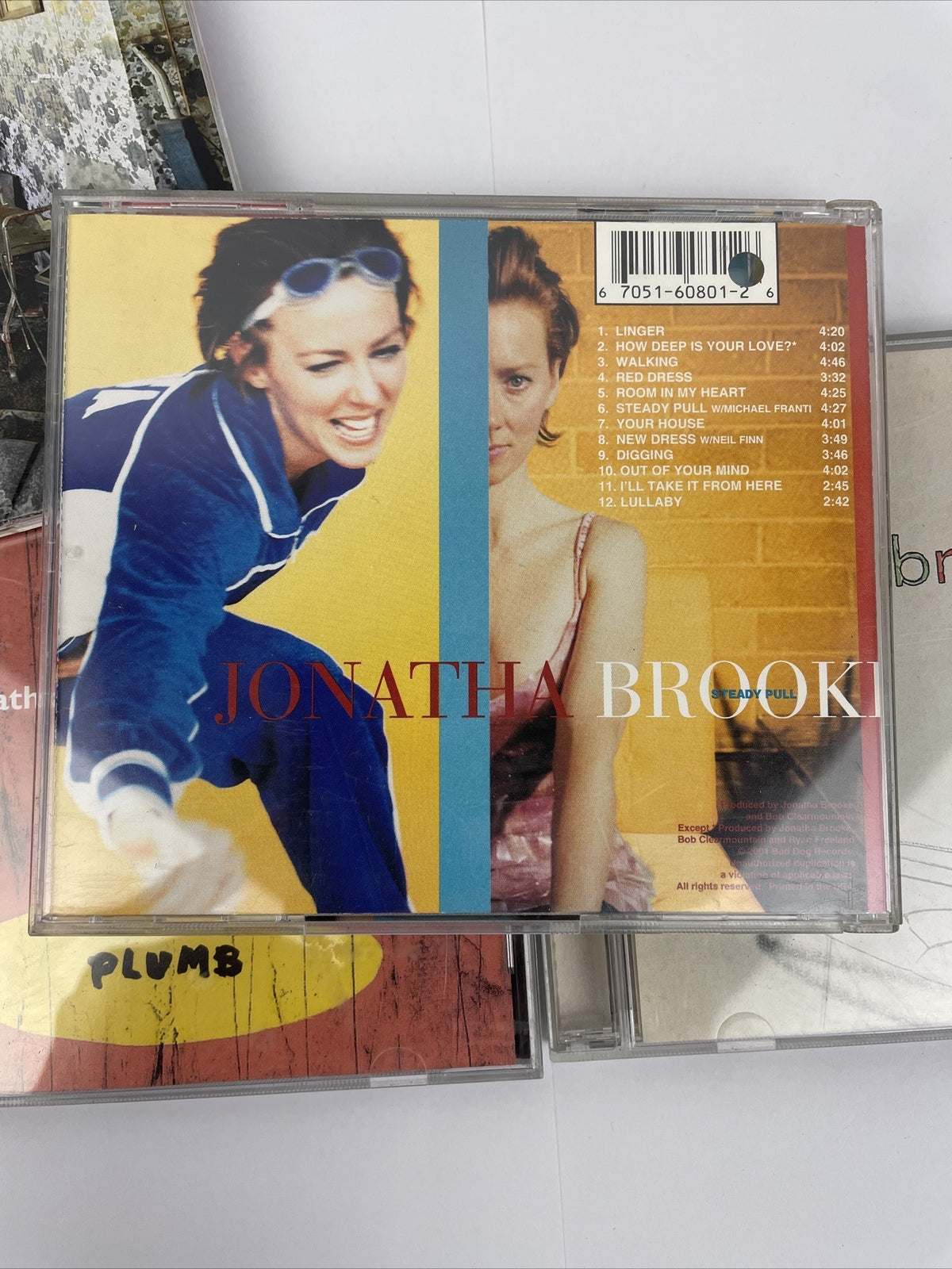 Lot of 5 x Jonatha Brooke - Folk Rock Audio CD Plumb Wings Live Steady Pull + BC