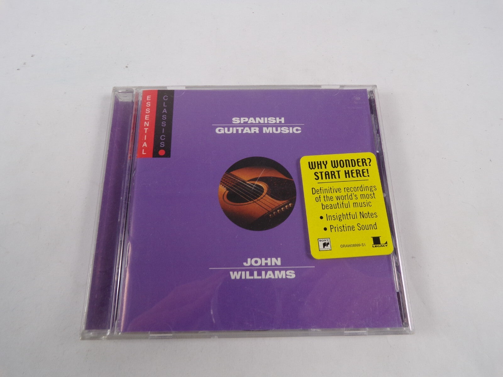 Spanish Guitar Music John Williams CD#44